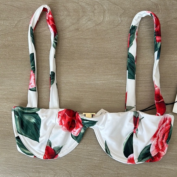 WeWoreWhat x Onia Sorrento Bikini Top | Size XS | NWT| Sold out style | Revolve - Picture 2 of 6